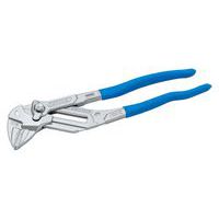 Knipex 38 11 200 - Pince De Mécanicien Noire 200 Mm, Becs Demi-Ronds, Très Robuste, Qualité Allemande