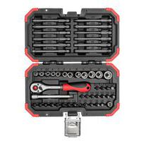 Coffret d’embouts longs 1/4 51pcs R33003051 - GedoreRed