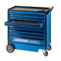 Servante avec équipement pour véhicules légers 466 pcs - Gedore