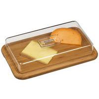 Cloche à fromage bambou - 39x24x13.4cm - Dm Creation