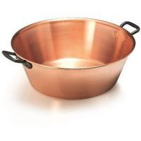 Bassine à confiture - 38cm - 9L - en cuivre - Nature Et Saveurs