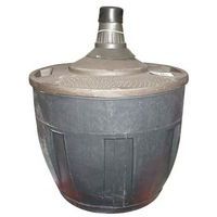 Bonbonne verre entourage plastique - Duhalle