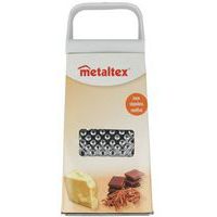 Râpe carrée à poignée plastique - 4 faces - Metaltex