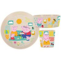 Vaisselle enfant Peppa Pig - 3 pièces - Koziol