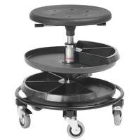 Tabouret de monteur 2 niveaux de rangements Global Professional Seating