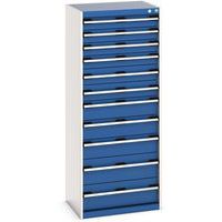 Armoire à 11 tiroirs Cubio - 1600x650x525mm - Bott