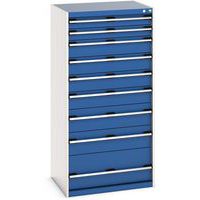 Armoire à 9 tiroirs Cubio - 1600x800x650mm - Bott