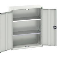 Armoire basse portes battantes 2 niveaux Verso 800x350x1000mm - Bott