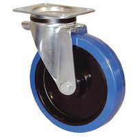 Roulette manutention roue en caoutchouc élastique - 400 kg