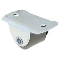 Roulette en tole d'acier avec roue en polypropylene - 12 kg - Guitel