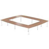 Table réunion Atem 22 personnes pieds ronds - MBA