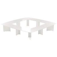 Table réunion Atem 20 personnes pieds panneaux - MBA