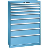 Armoire 10 tiroirs 1023x572x1450mm - Capacité 200 kg - Lista