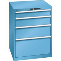 Armoire 4 tiroirs - Capacité 75 kg - Lista