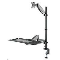 Support moniteur 17-32 et clavier assis-debout - Neomounts