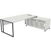 Bureau de direction Stricto + meuble à droite - Buronomic