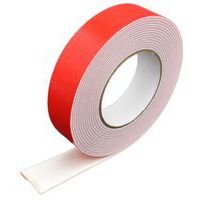 Ruban mousse double face - 25 m - Blanc - Manutan Expert