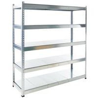 Rayonnage lourd Manutan Rapid 1 - Tablette pleine métal - Manutan Expert