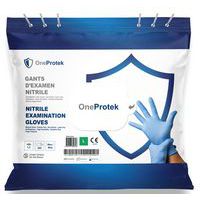 Gant jetable en nitrile condtionné en sachet - OneProtek