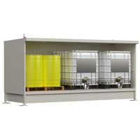 Conteneur extérieur sans portes - Longueur 4m - 1 niveau