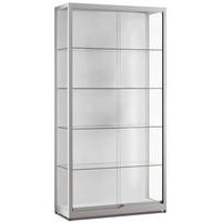 Vitrine d'exposition 100 x 40 x1 97 cm - Éclairage latéral - Sarazino