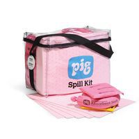Kit d'absorbants PIG® Clear Cube pour produits chimiques - Pig