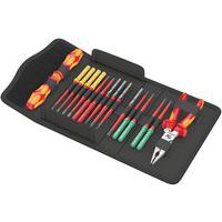 Jeu tournevis 17 pièces embouts - Kraftform VDE 17 extra slim 1 - Wera