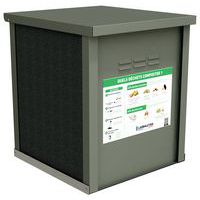 Composteur Chardonnay 250 L compact avec grille Ipra/ alu - Urbemob