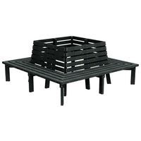 Banc tour d'arbre primaire 4 cotés Ipra - Urbemob
