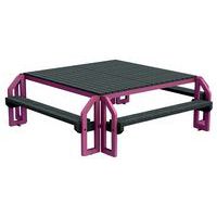Table bancs Chardonnay maternelle Ipra/alu - Urbemob