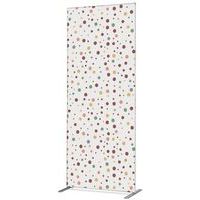 Cloison Deco En Tissu Points Couleur Terre - Showdown Displays