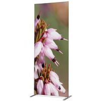 Cloison Deco En Tissu Fleur De Bruyere Rose - Showdown Displays