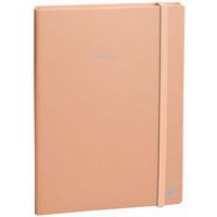 Carnet de note 21 ligné pastel avec élastique - Quo Vadis