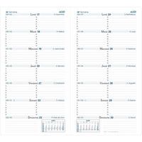 Recharge agenda quinzainier Silma - 12 mois - 2026 - Quo Vadis