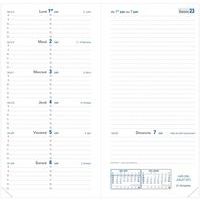 Recharge agenda semainier Italnote B - 12 mois - 2026 - Quo Vadis