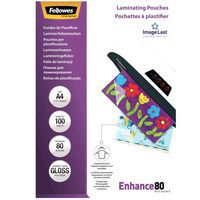Pochette de plastification Image Last A4 - 80µ - Fellowes