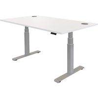 Bureau réglable en hauteur Cambio - Piètement gris - Fellowes
