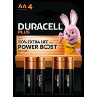 Pile alcaline AA Plus Powerboost - 4 unités - Duracell