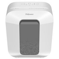 Destructeur LX25 blanc coupe croisée P4 6 feuilles - 11.5L - Fellowes