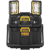 Boîte à outils avec lampe de chantier - Dewalt
