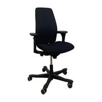 Siège de bureau reconditionné noir - ergonomique KINNARPS