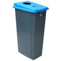 Poubelle et couvercle tri sélectif - 60 ou 80 L - Manutan Expert