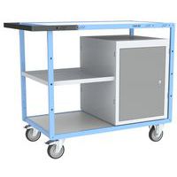 Servante établi équipée demi plateau tôle 250 kg - FIMM
