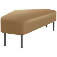 Banquette Archipel tissu enduit PVC classé non feu