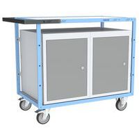 Servante établi équipée Eversteel - Bloc 2 portes - CU 250 kg - FIMM