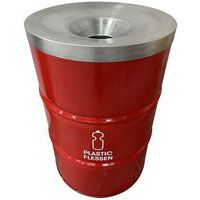 Poubelle plastique avec couvercle ignifuge - BinBin