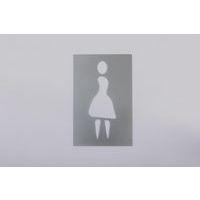 Pochoir de signalisation - Femme - Socona