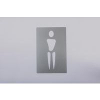 Pochoir de signalisation - Homme - Socona