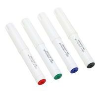 Etui 4 marqueurs effaçables à sec pointe ogive 4 mm assortis - Pichon