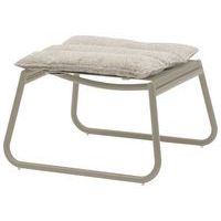 Tabouret repose pieds Coast coussin TPEP structure alu - Pro Loisirs